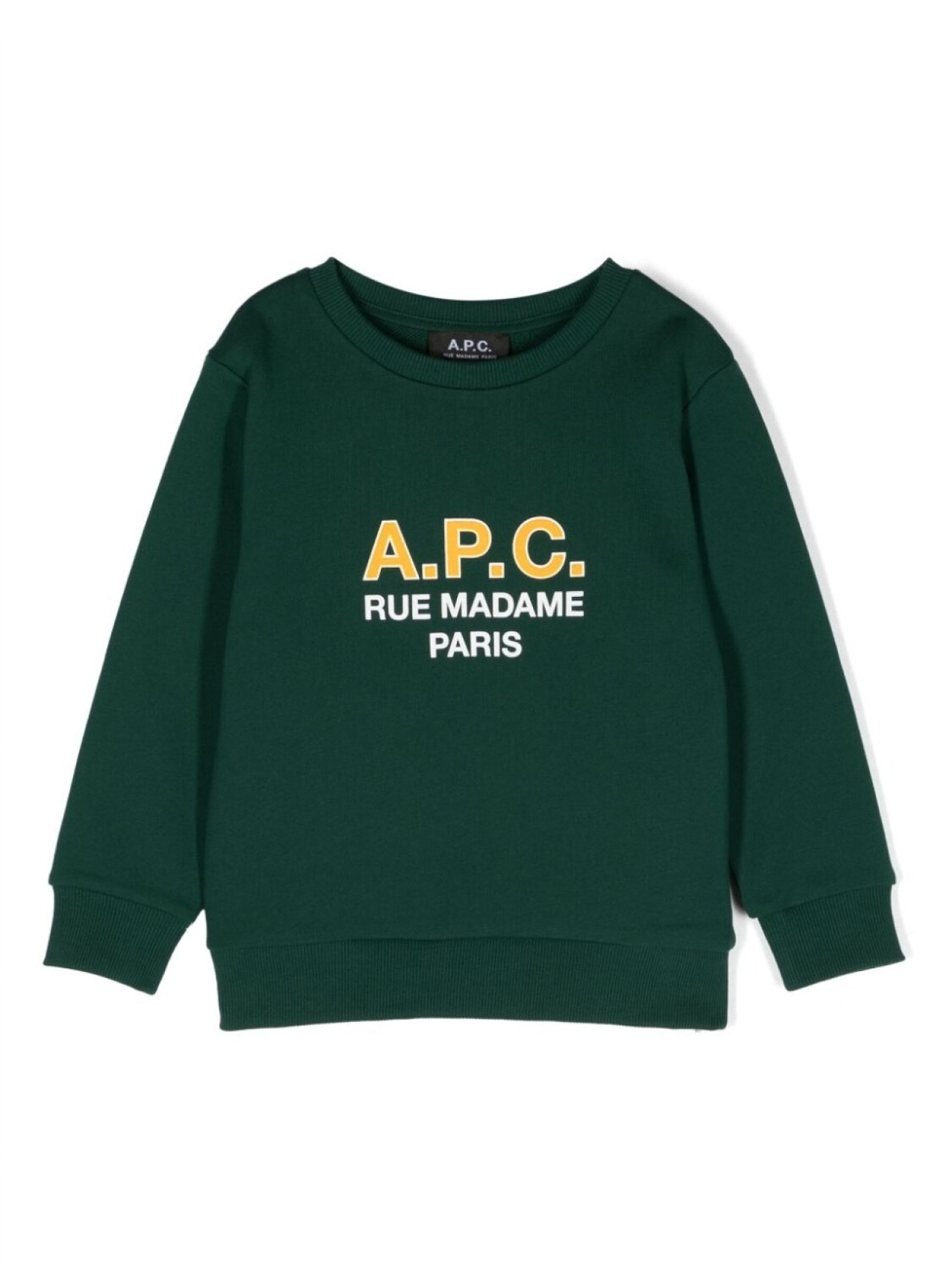 

Толстовка с нашивкой-логотипом A.P.C. KIDS, зеленый