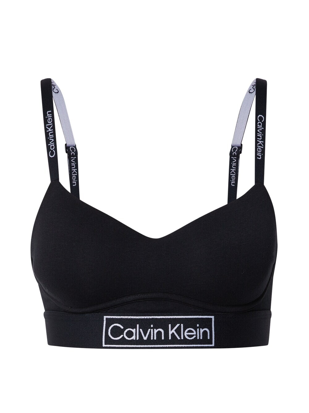 

Бюстгальтер без косточек Calvin Klein Underwear, черный
