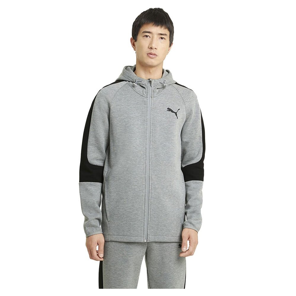 

Толстовка Puma Evostripe Core Full Zip, серый