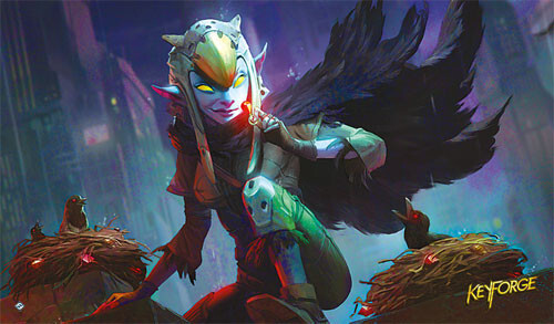 

Настольная игра Fantasy Flight Games Keyforge: Finders Keepers Playmat
