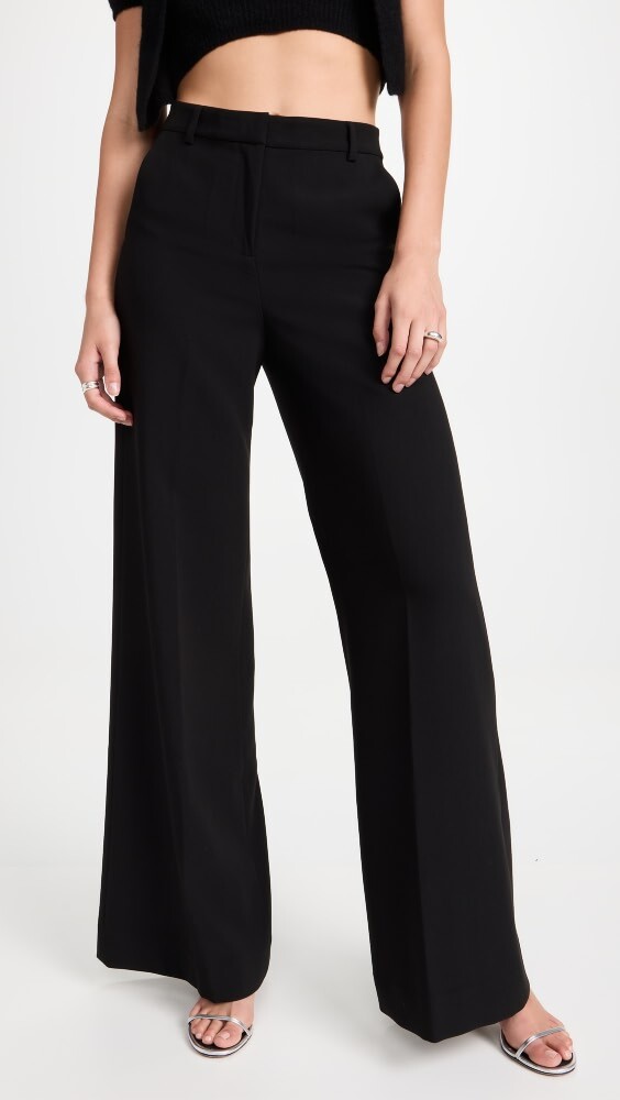 

Брюки L'AGENCE Pilar Wide Leg, черный