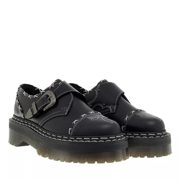 

Лоферы monk shoe Dr. Martens, черный