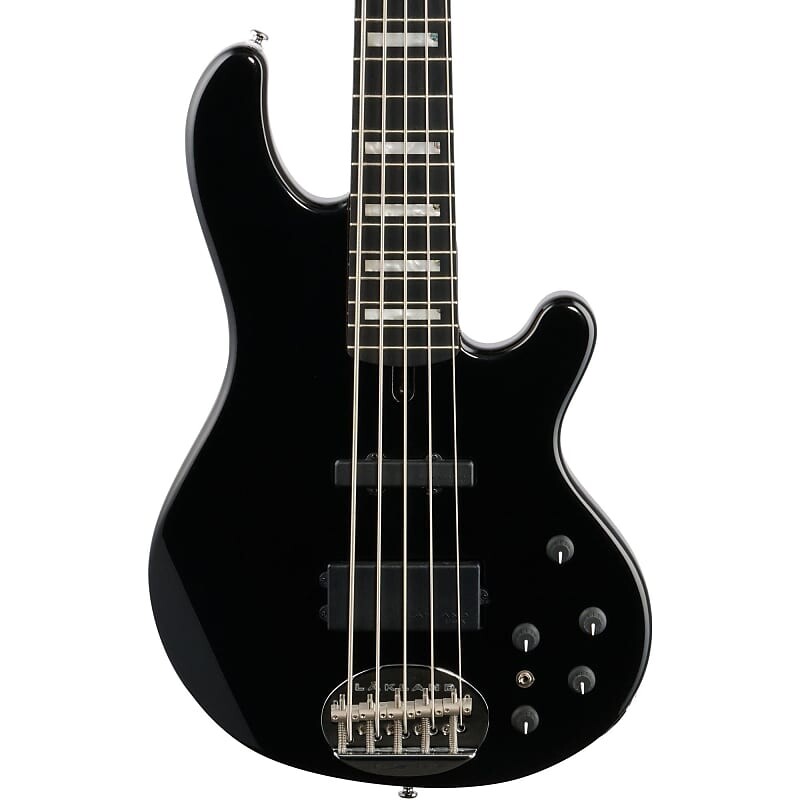 

Басс гитара Lakland Skyline 55-02 Custom Ebony Fretboard Bass Guitar, Metallic Black