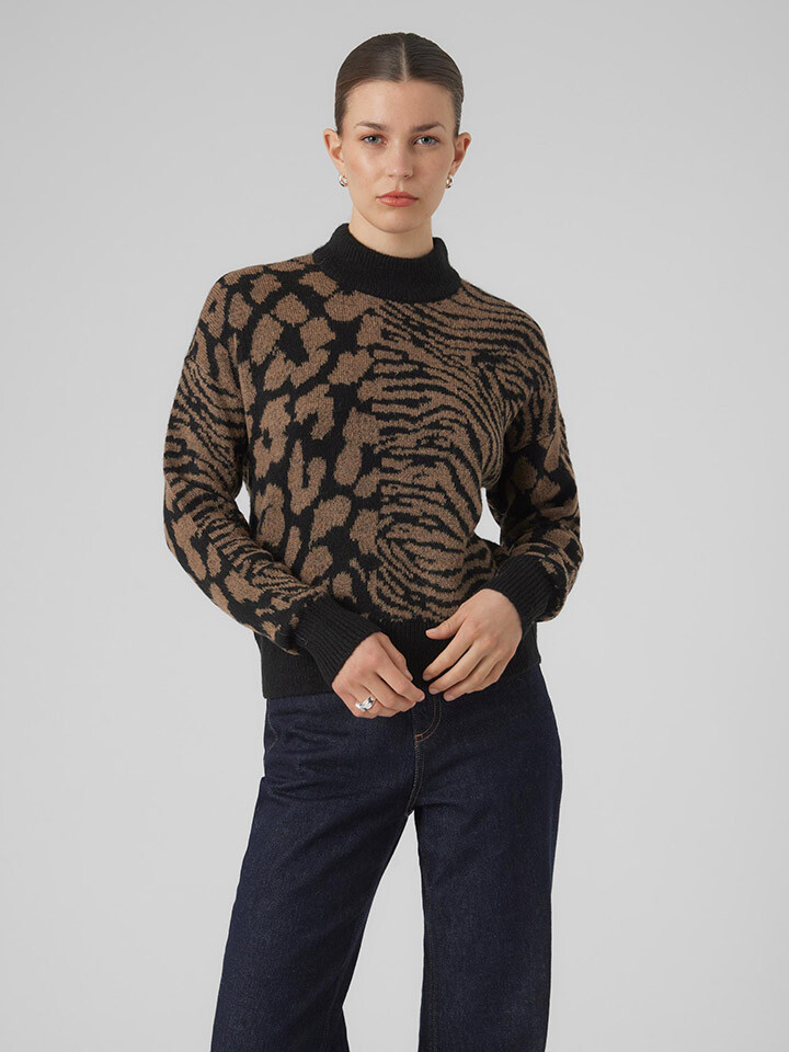 

Свитер Vero Moda, цвет Braun/Schwarz