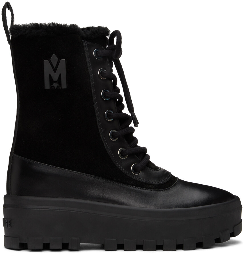 

Черные героические сапоги Mackage, Черный