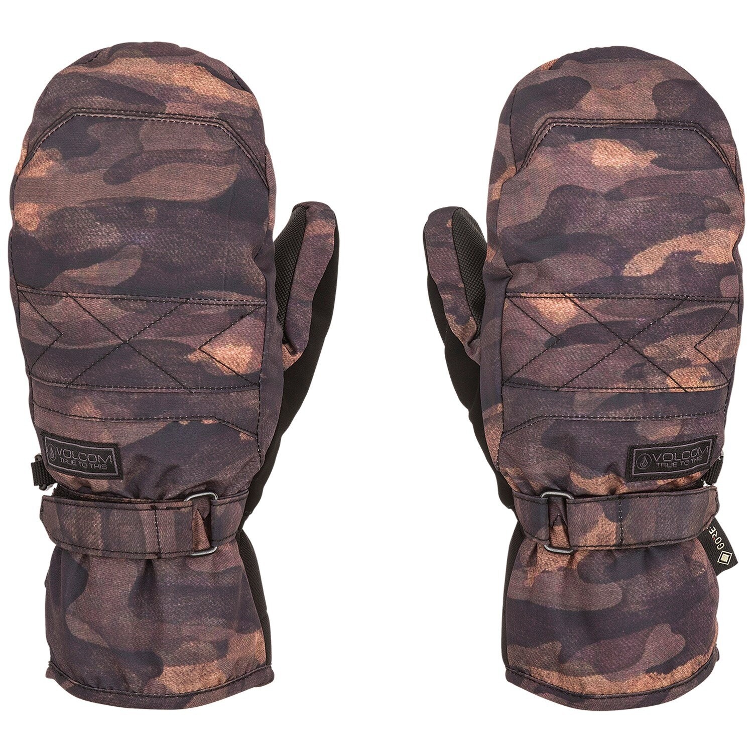 Рукавицы Volcom Peep GORE-TEX, цвет Dusk Camo рукавицы volcom peep gore tex женские черный