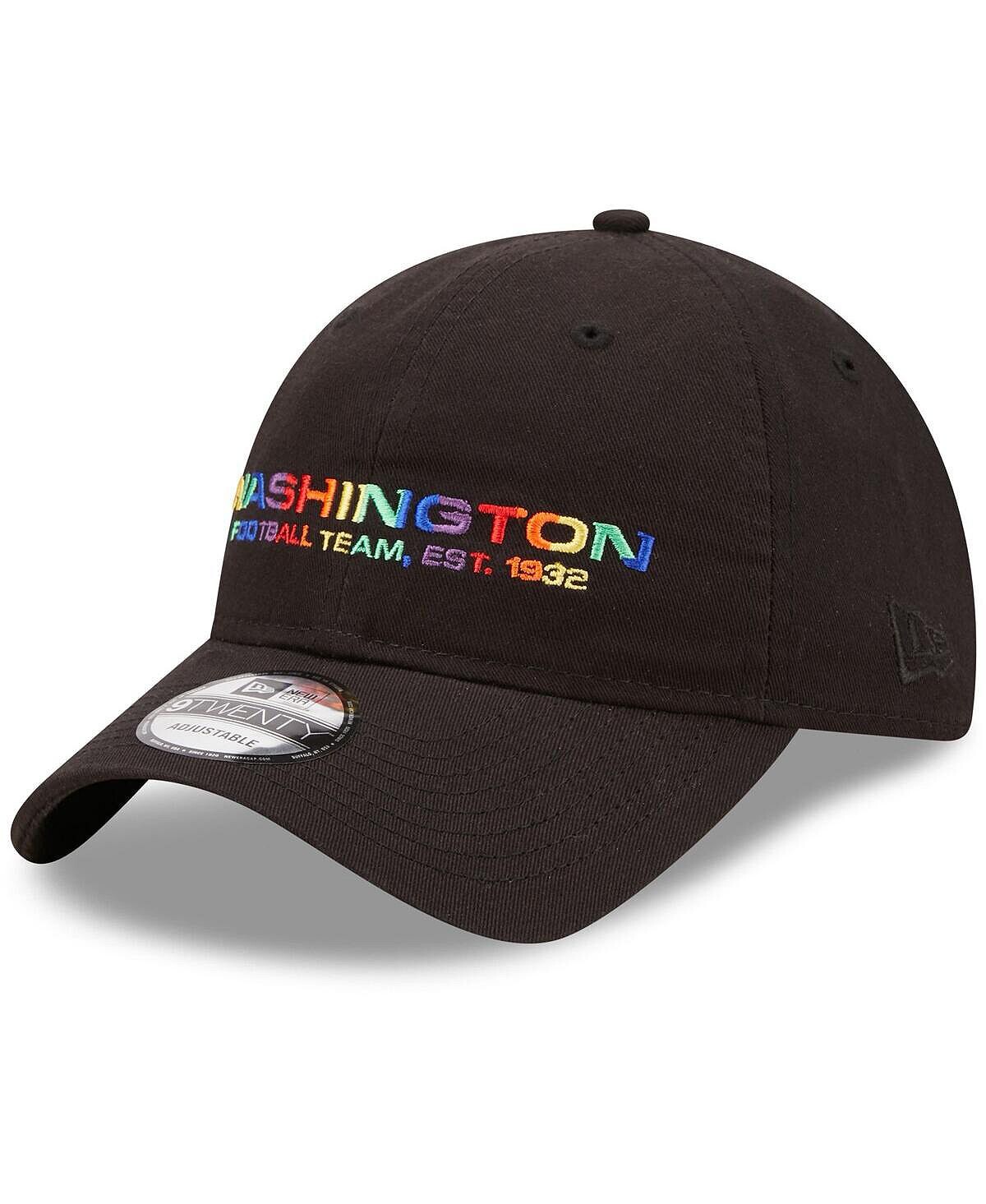

Мужская черная регулируемая кепка Washington Football Team Team Core Classic 2.0 9Twenty New Era