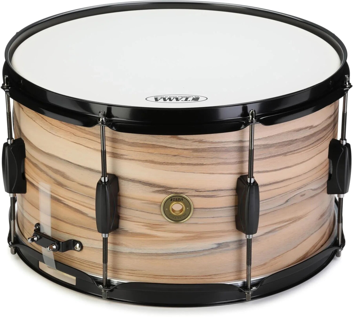

Малый барабан Tama Woodworks — 8 x 14 дюймов, обертка из натурального зебрано
