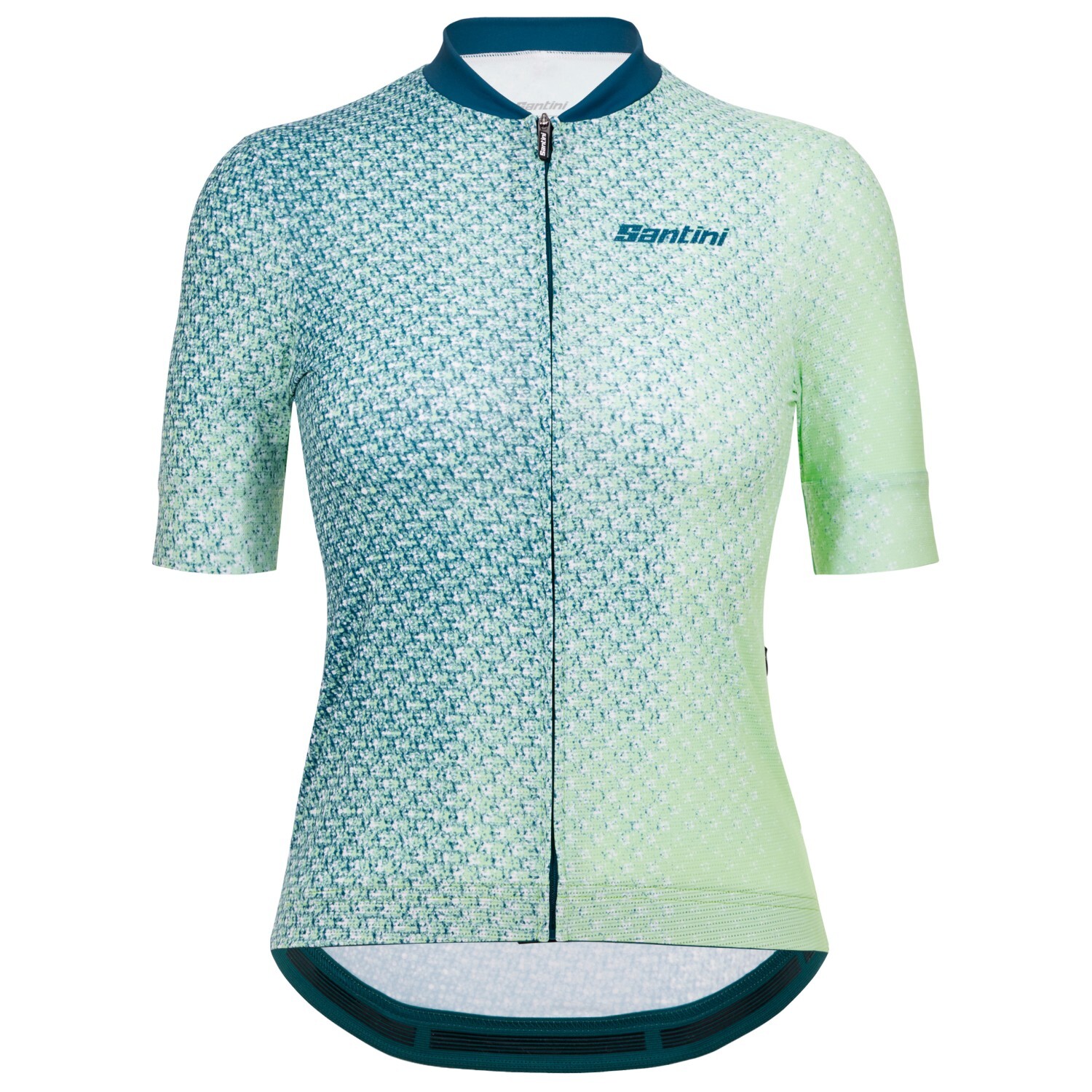 Велосипедный трикотаж Santini Women's Paws Forma S/S, цвет Verde