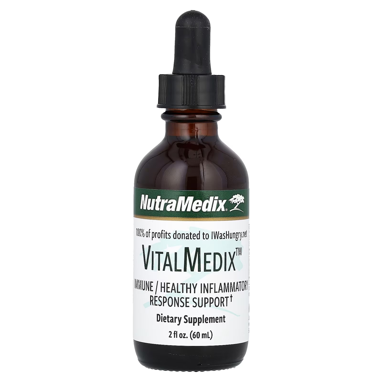 Пищевая добавка для поддержки иммунной системы NutraMedix VitalMedix, 60 мл aura herbals żurawina 800 mg witamina c капсулы для поддержки иммунной системы 60 шт