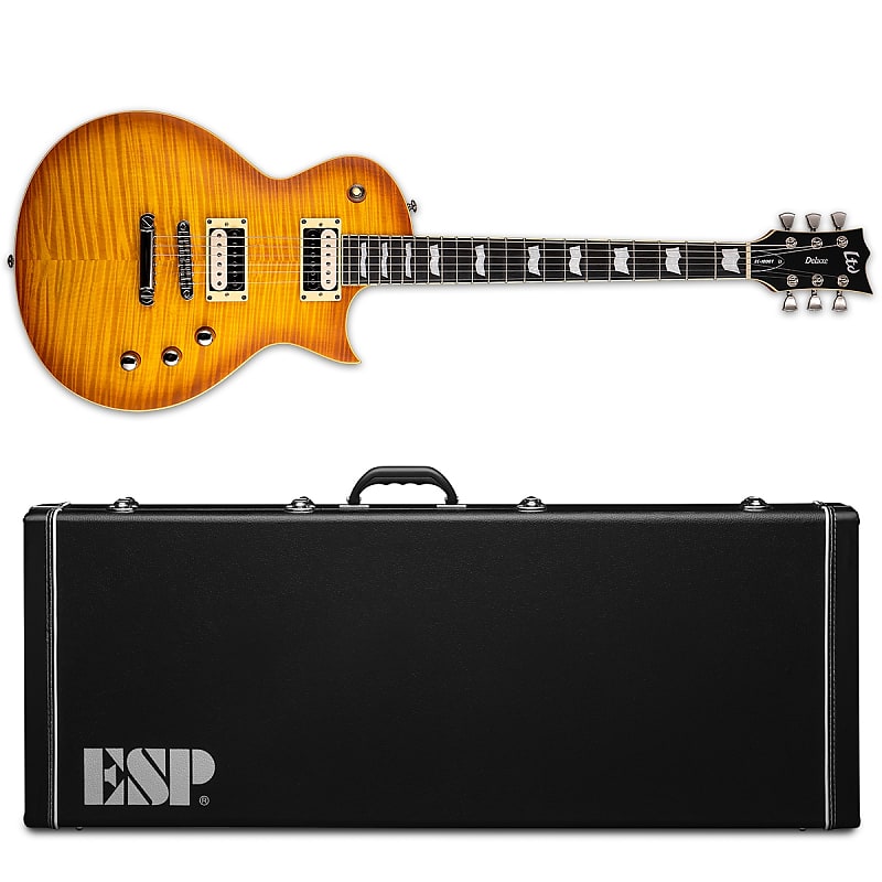 

Электрогитара ESP LTD EC-1000T FM Honey Burst Satin HBS Electric Guitar + ESP Hard Case Fluence EC-1000 T