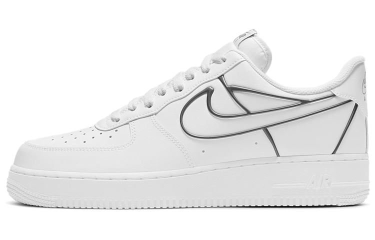 

Nike Air Force 1 белый/серебристый