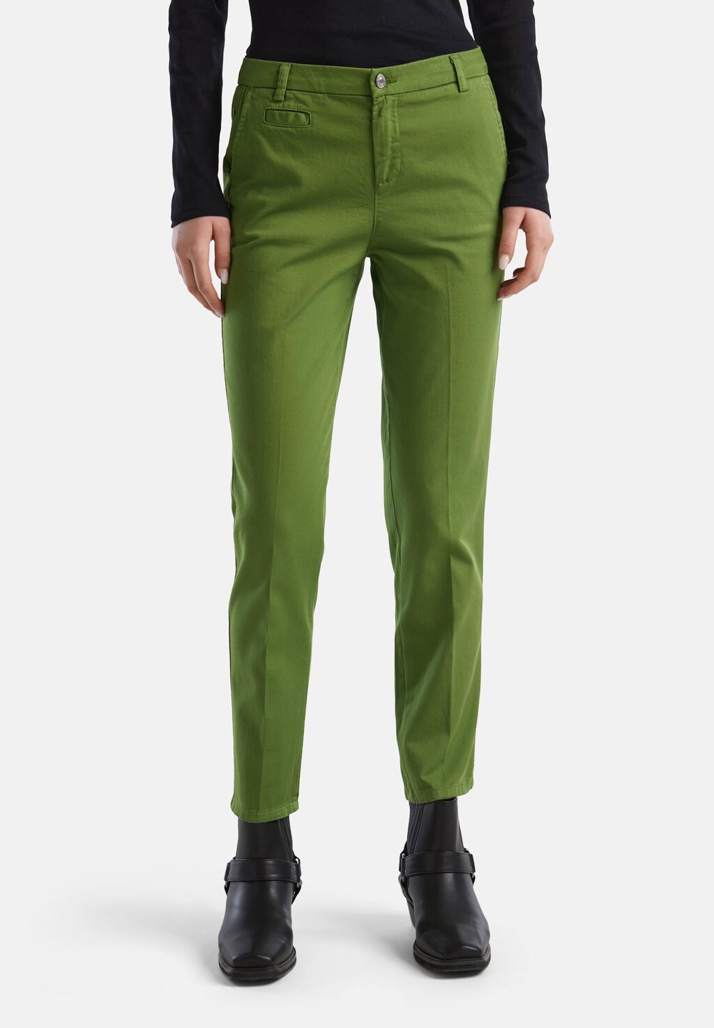 

Чиносы SLIM FIT United Colors of Benetton, цвет green