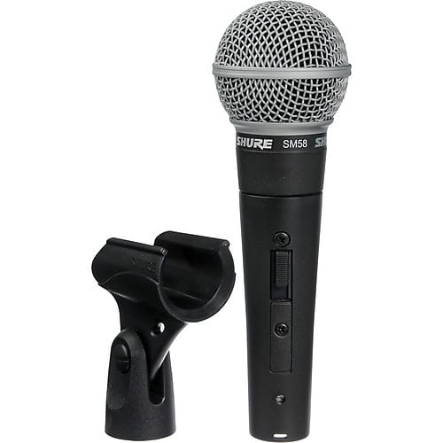Динамический микрофон Shure SM58S Handheld Cardioid Dynamic Microphone with On / Off Switch вокальный микрофон shure sm58s