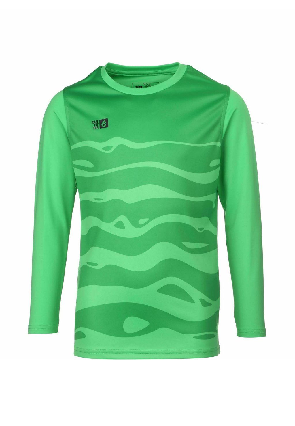 Футболка с длинным рукавом Ocean Tahi Match Keeper Outfitter, цвет irish green