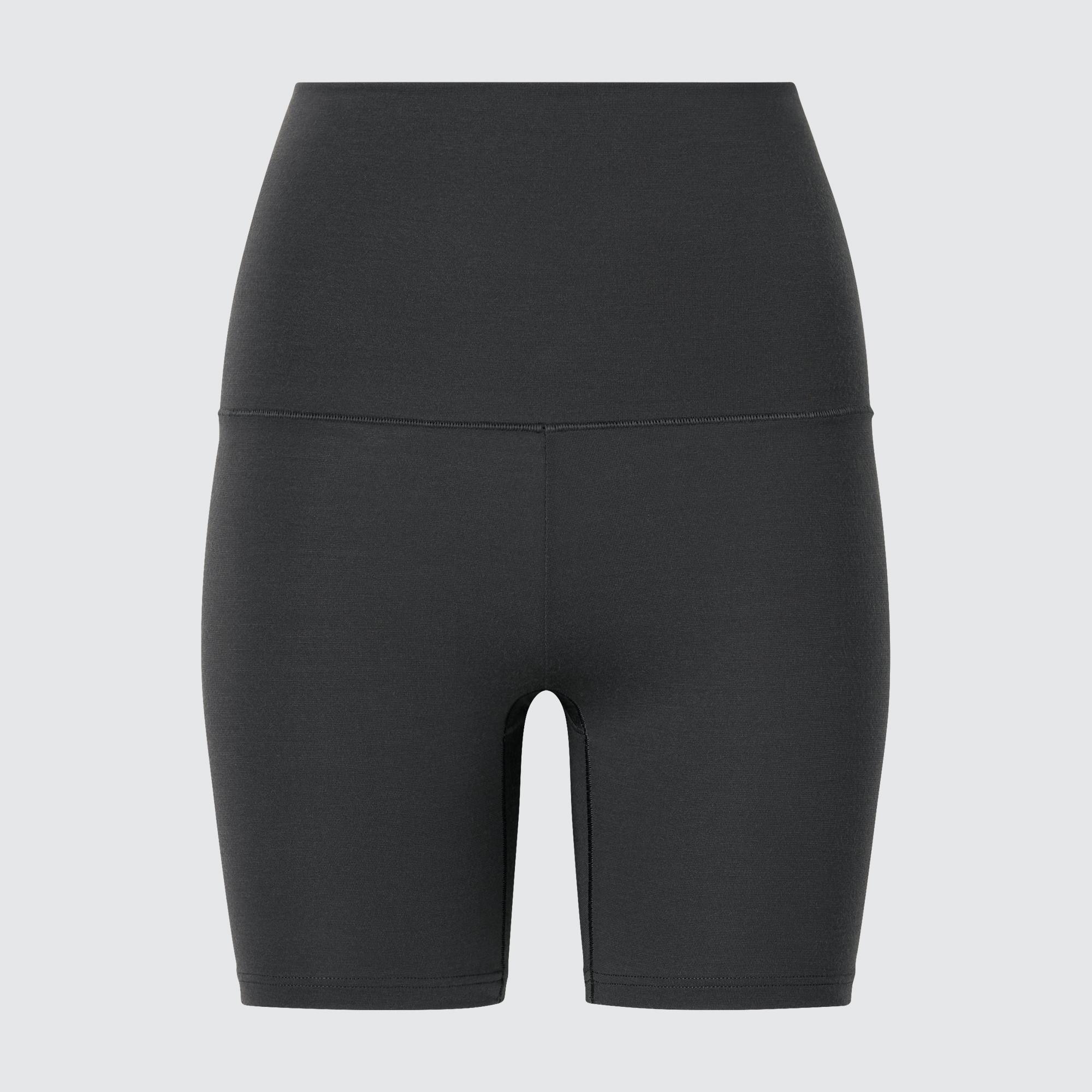 Шорты Uniqlo Heattech Waist Warm, темно-серый брюки uniqlo windproof extra warm lined темно серый