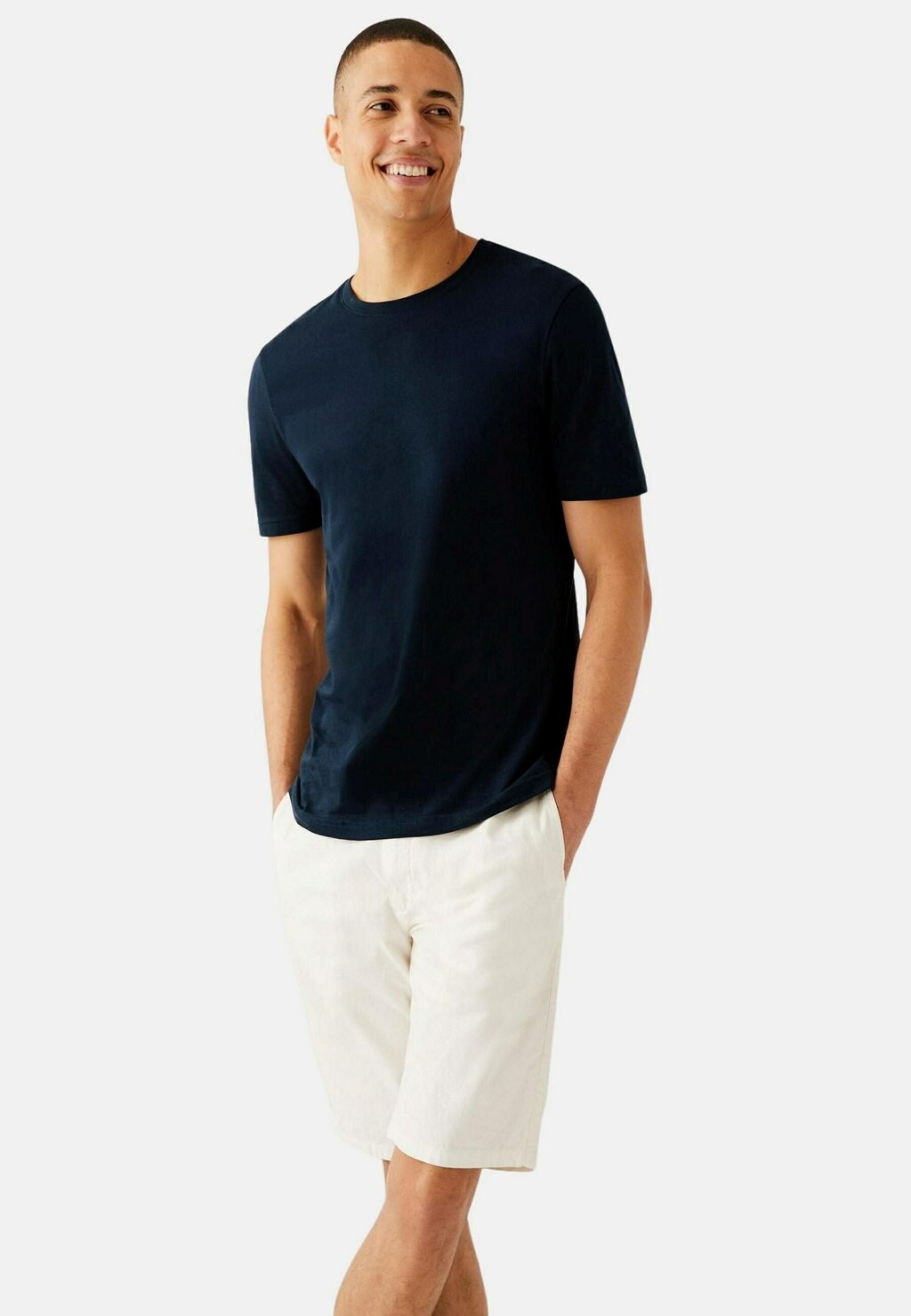 

Базовая футболка 3Pk Crew Neck Marks & Spencer, цвет navy mix