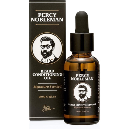 Масло для бороды 99% натурального происхождения с фирменной ароматной смесью, 30 мл, Percy Nobleman масло кондиционер для бороды 100 мл percy nobleman