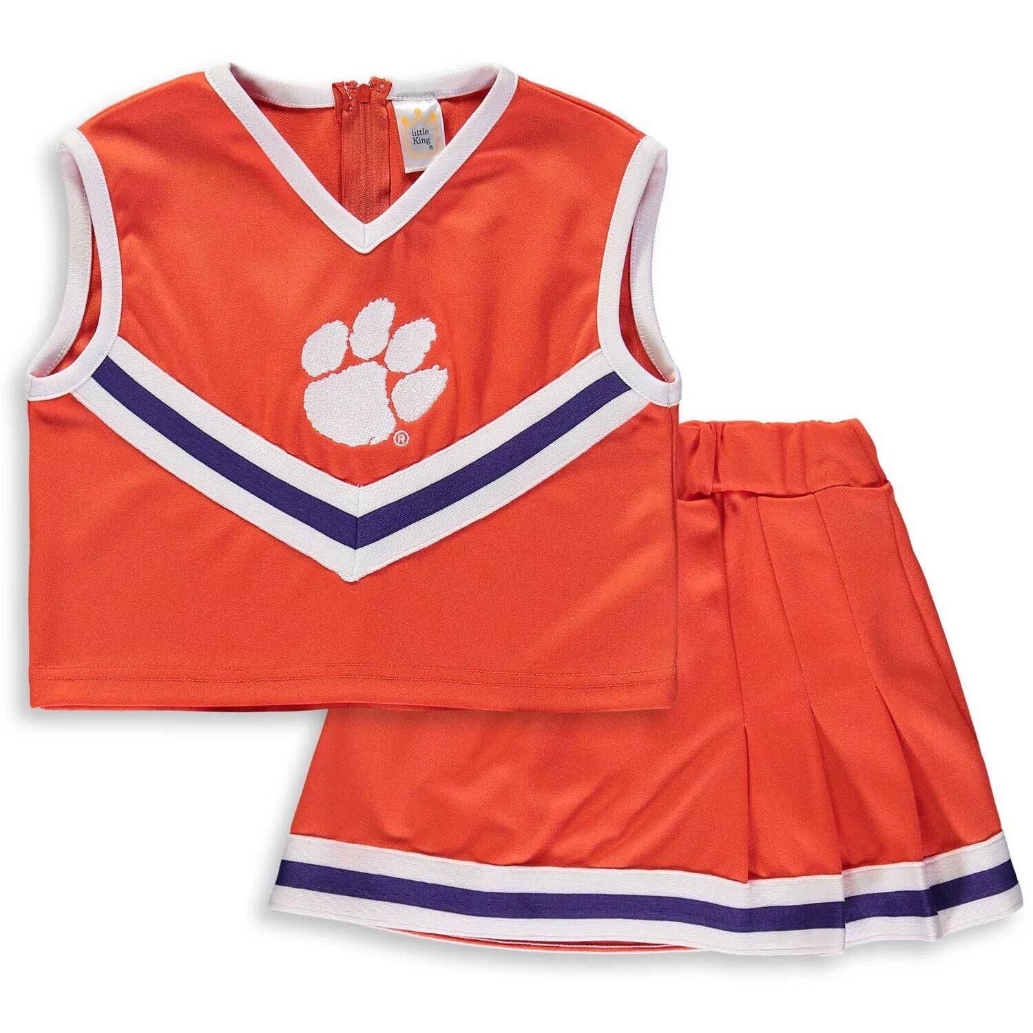 

Оранжевый комплект из двух предметов для девочек и молодежи Clemson Tigers Cheer Unbranded