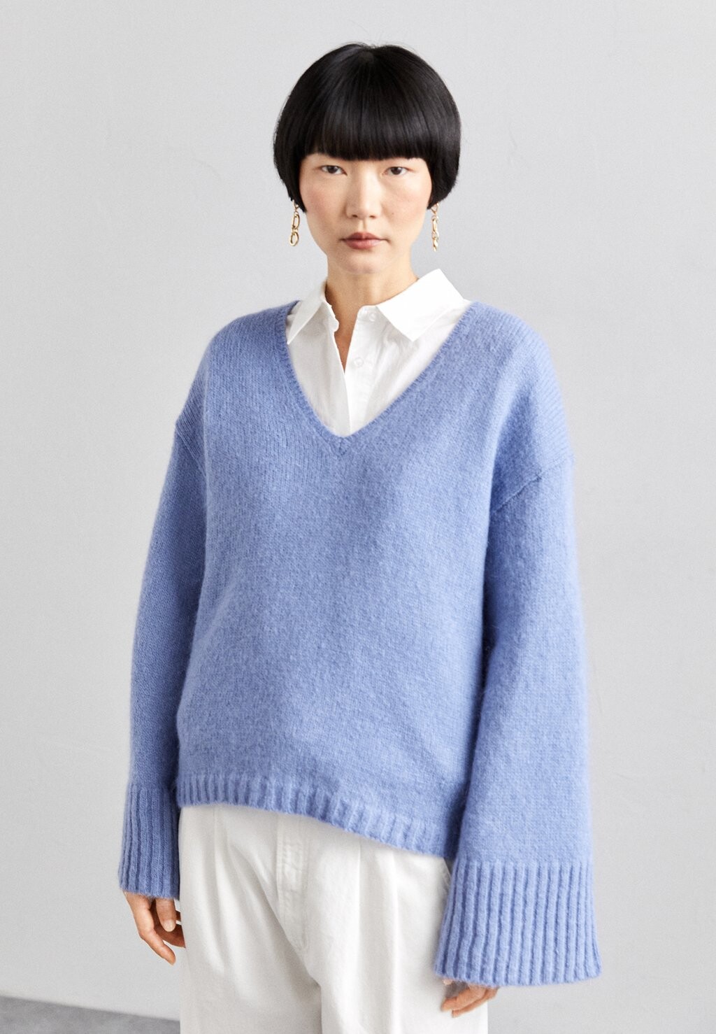 

Свитер Cimone By Malene Birger, цвет rustic blue
