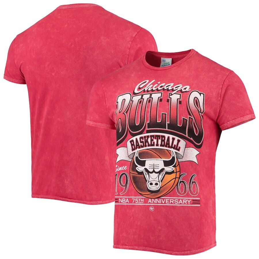 

Футболка с коротким рукавом 47 Chicago Bulls, красный