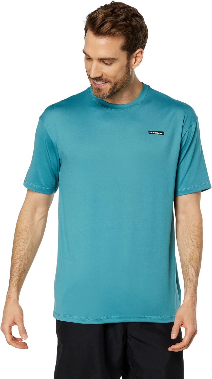 

Футболка для серфинга Omni Session с короткими рукавами Quiksilver, цвет Brittany Blue