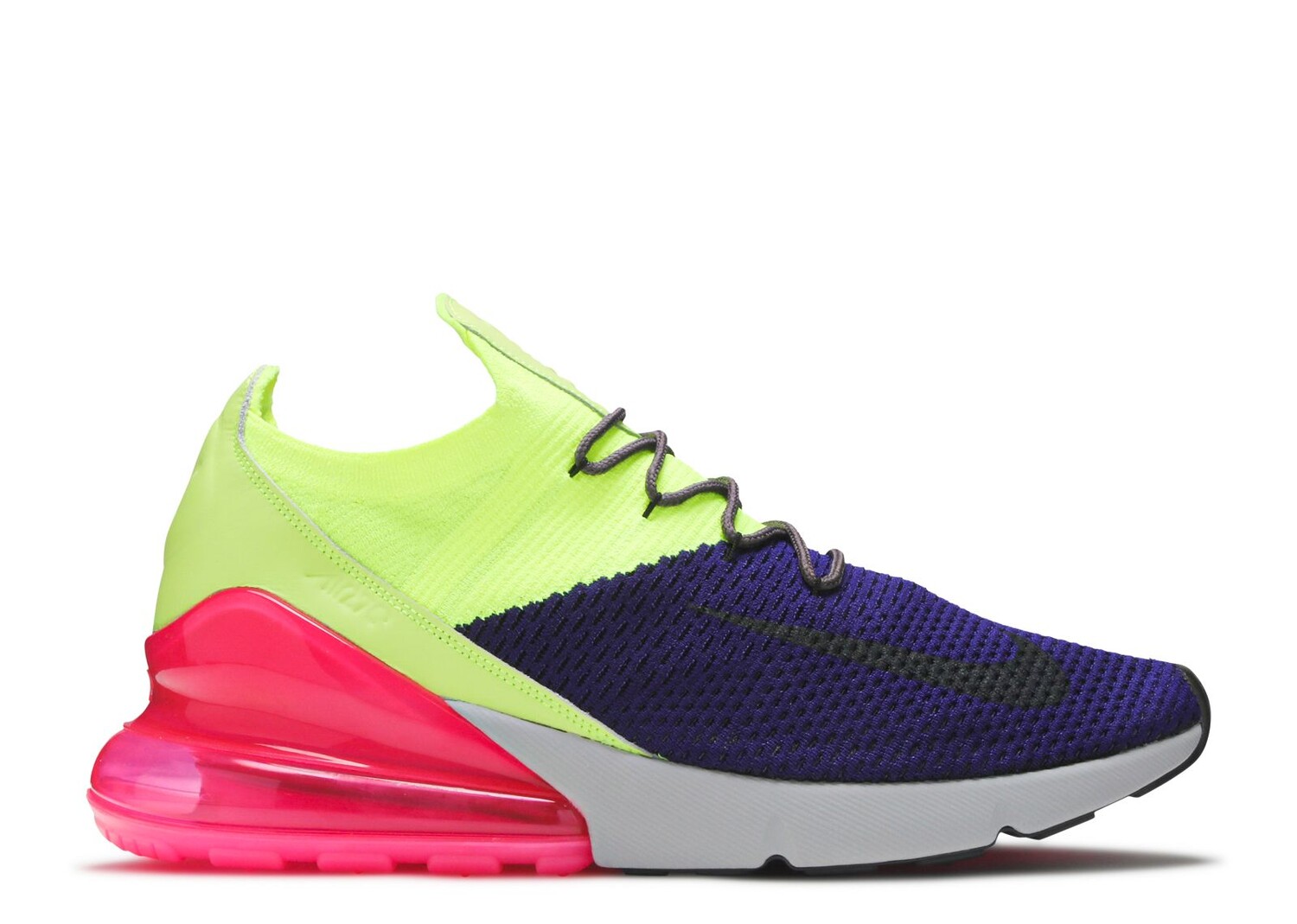 

Кроссовки Nike Air Max 270 Flyknit 'Multi-Color', разноцветный, Зеленый