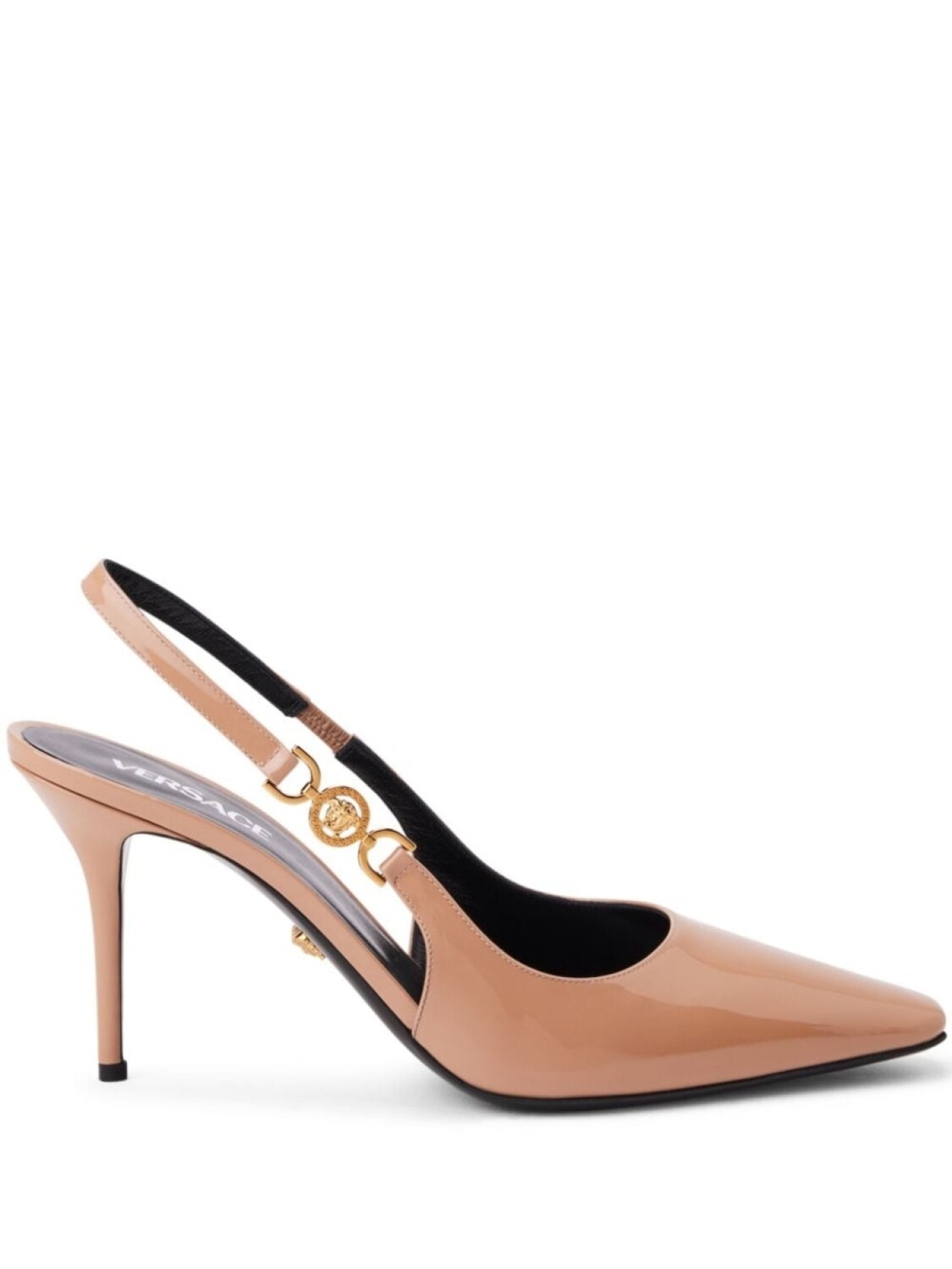 

Versace туфли Medusa '95 85, нейтральный цвет