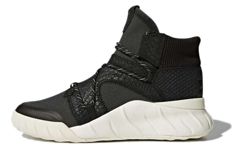 

Тубулярные туфли для жизни женские высокие черные Adidas Originals