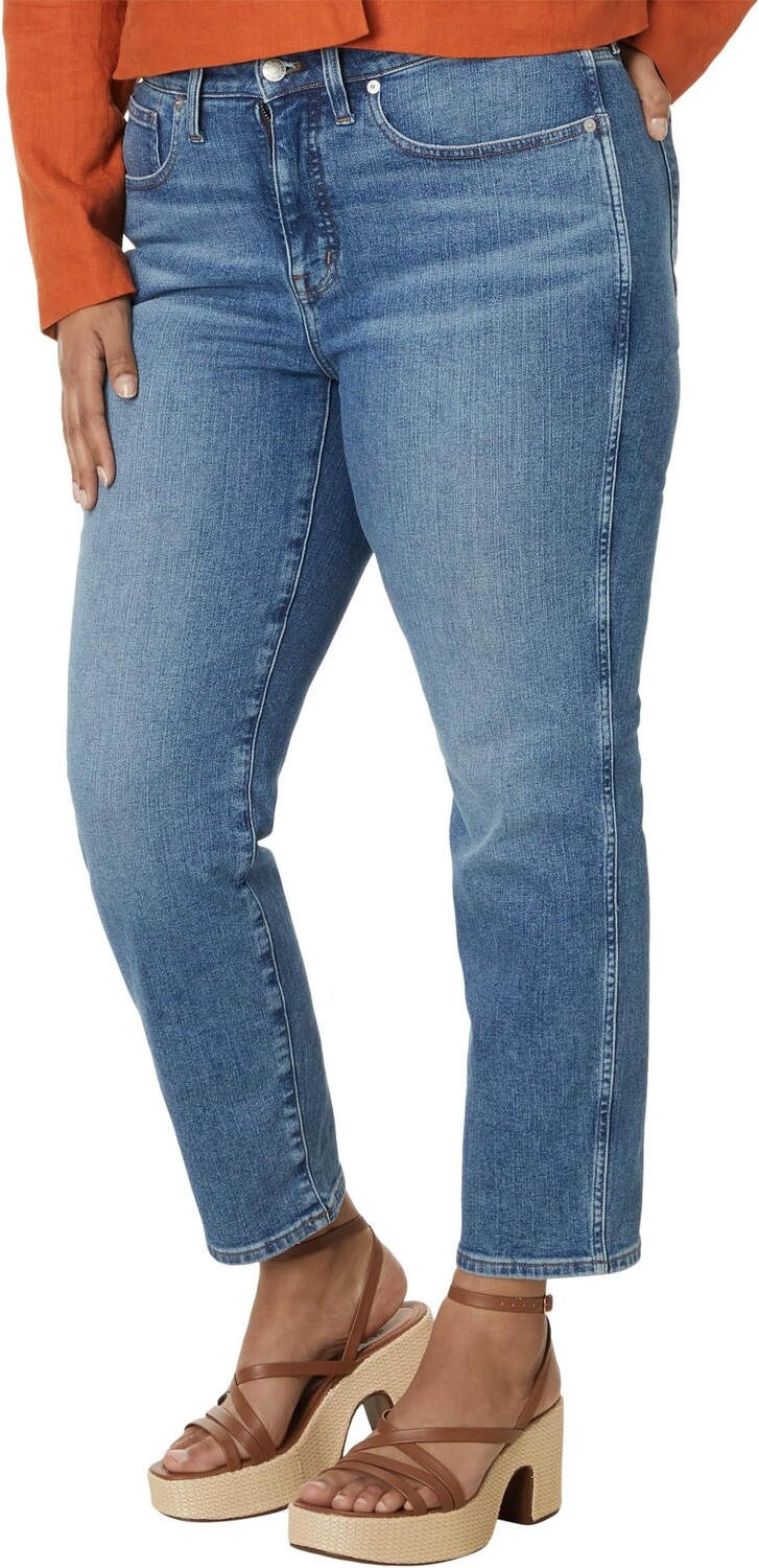 

Джинсы Madewell Plus Curvy Stovepipe Jeans in Heathridge Wash, цвет Heathridge Wash