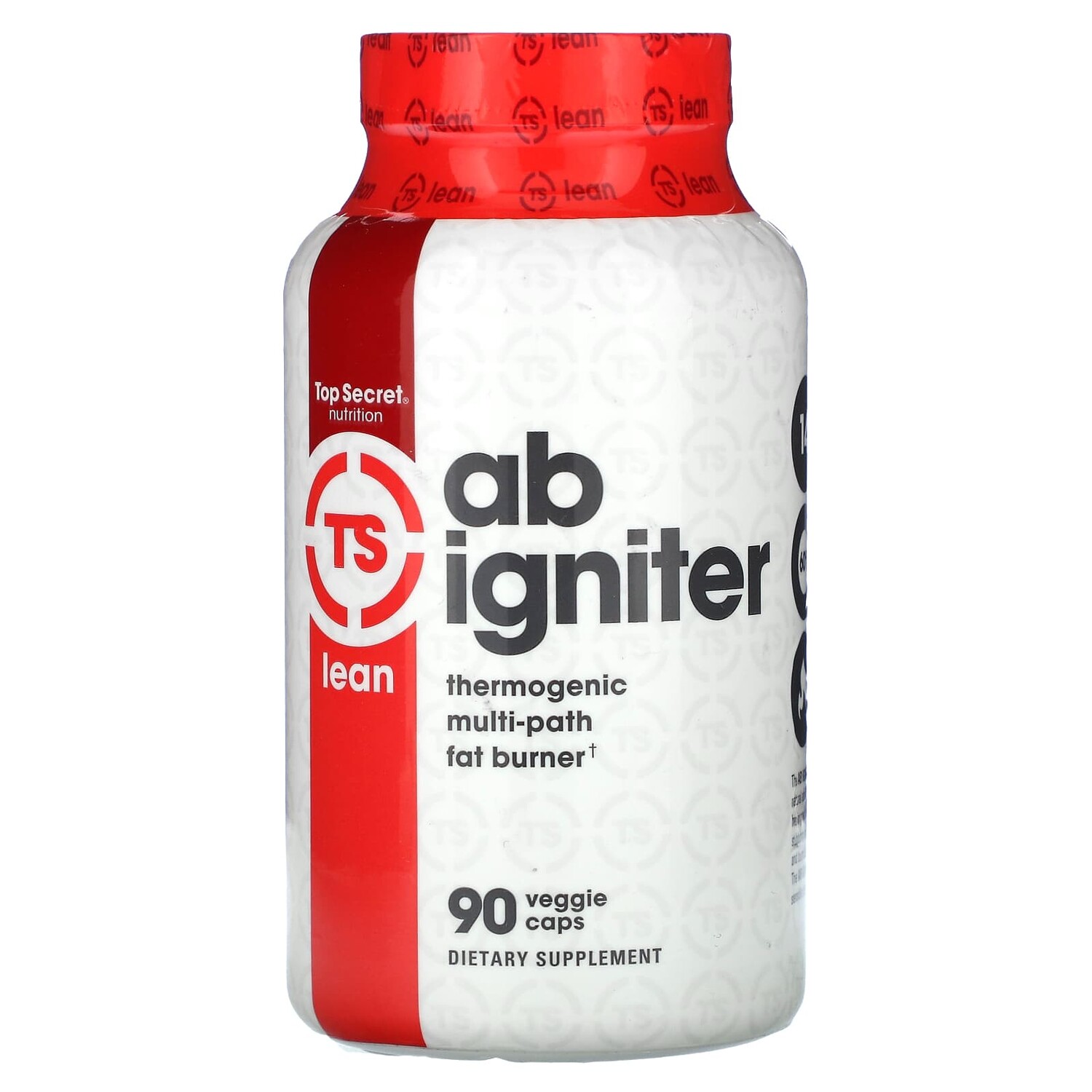 

Lean, Ab Igniter`` 90 вегетарианских капсул, Top Secret Nutrition