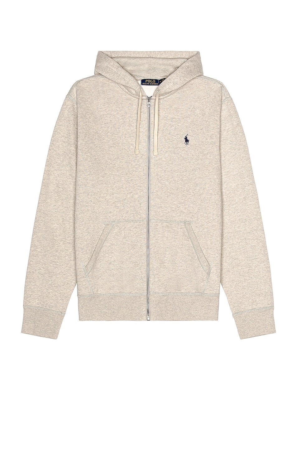 

Худи Polo Ralph Lauren Fleece Full-Zip, цвет Light Sport Heather