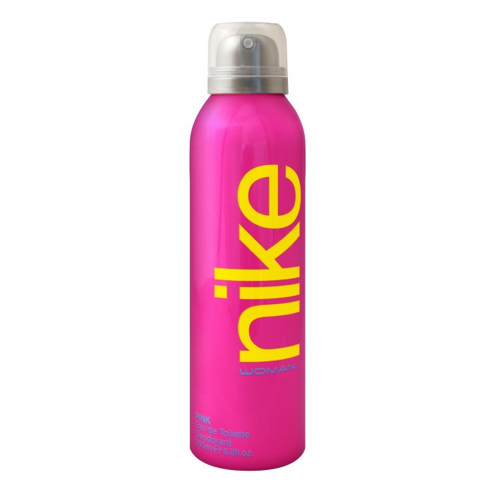 Дезодорант Pink Woman Desodorante Spray Nike, 200 ml дезодорант спрей vichy дезодорант аэрозоль против белых и желтых пятен 48 часов защиты