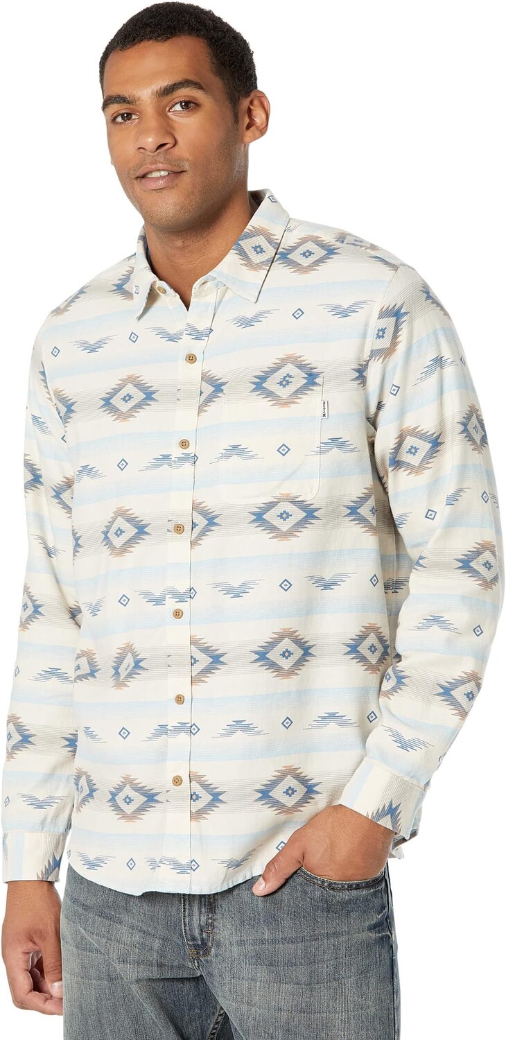 

Рубашка Portland Organic Long Sleeve Flannel Hurley, цвет Barely Bone