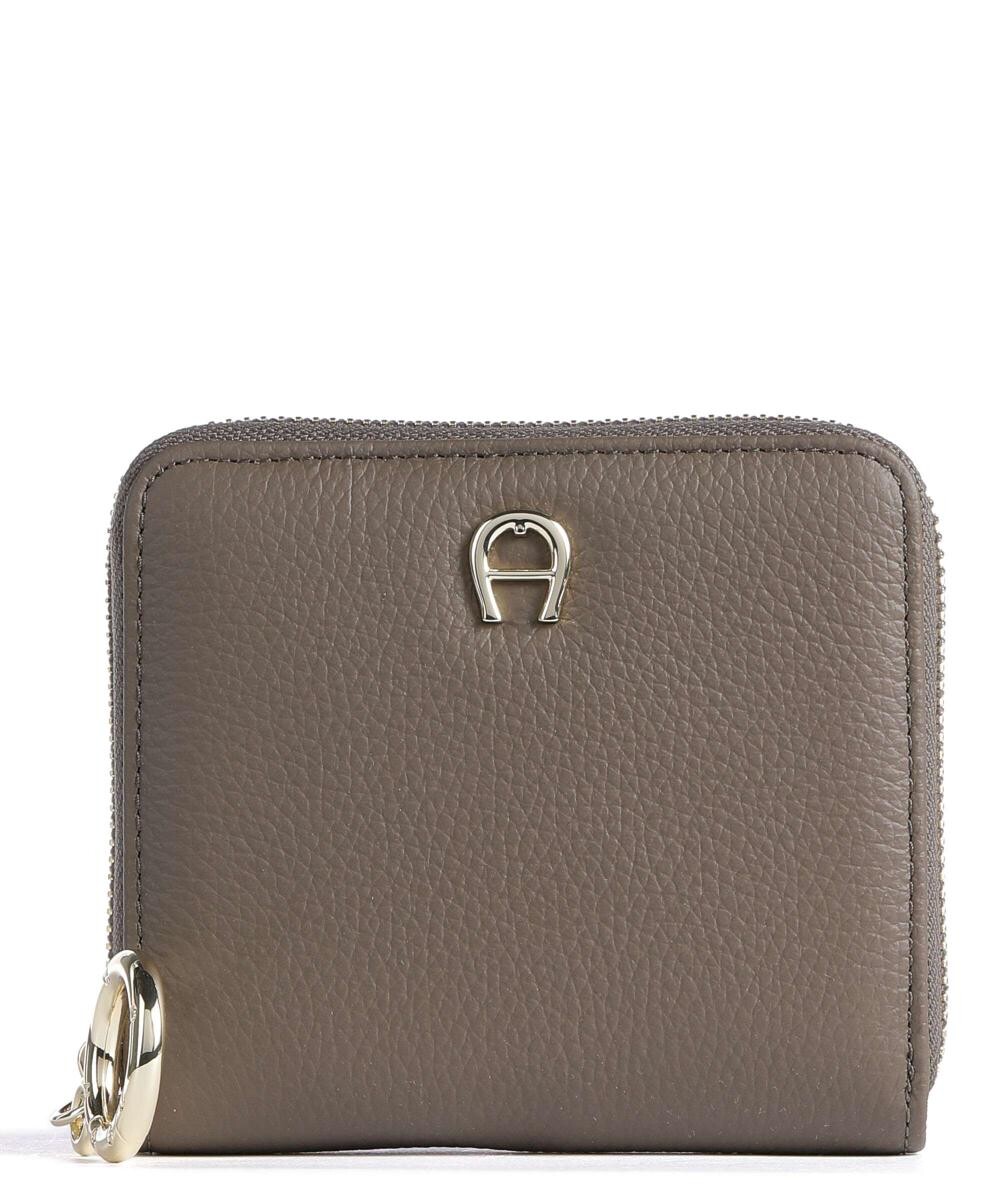 

RFID-кошелек Zita из зернистой яловой кожи Aigner, коричневый