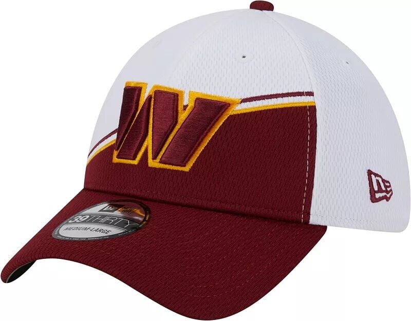 

Мужская кепка New Era Washington Commanders 2023 Sideline Team, цвет 39Thirty, эластичная кепка