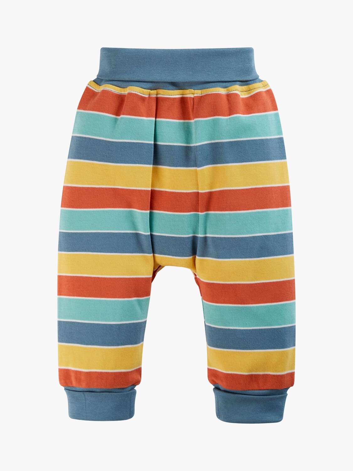 

Джоггеры в радужную полоску Baby Parsnip из органического хлопка и мха Frugi, мульти