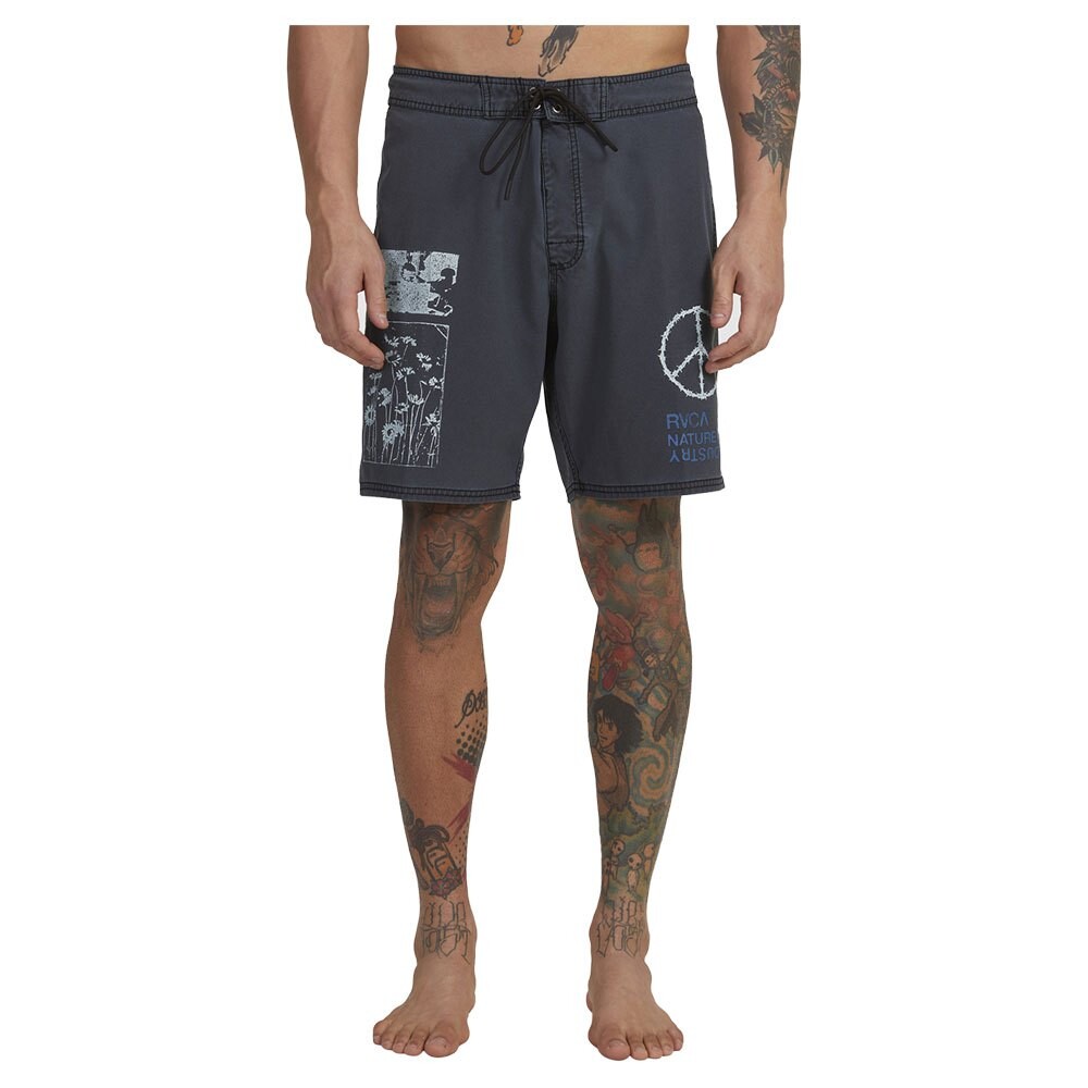 

Шорты для плавания Rvca Anthem Trunk, серый