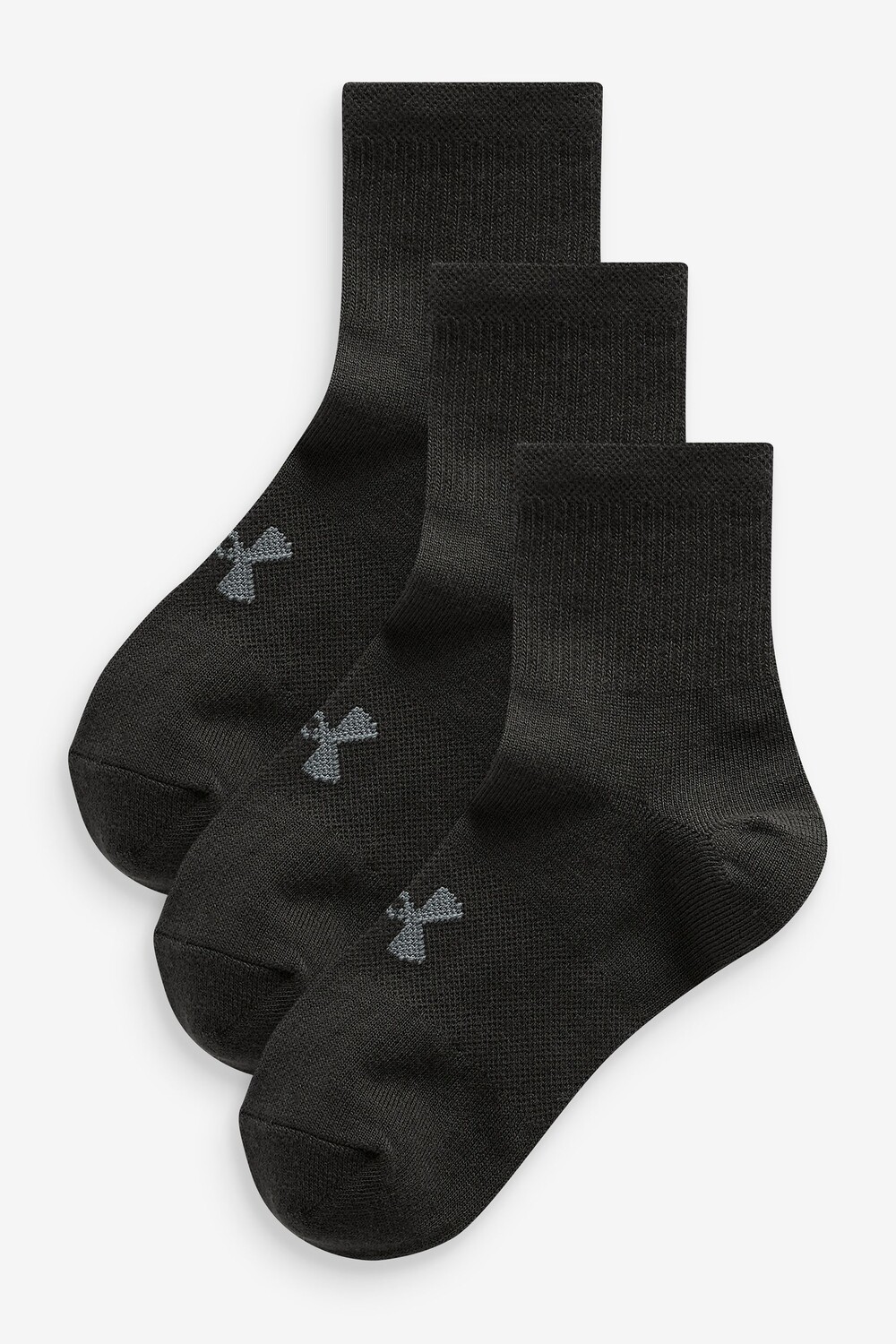 

Комплект из 3 пар носков Junior Essential Under Armour, черный