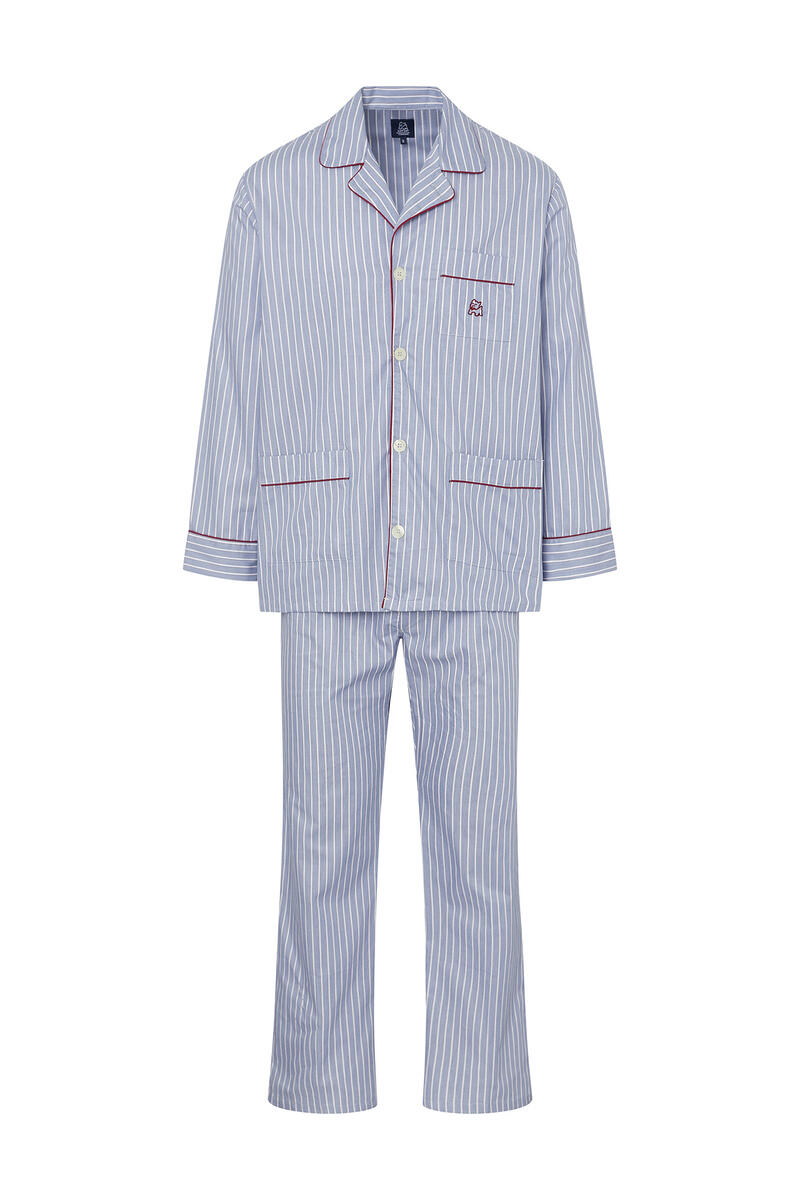 Мужская длинная пижама Kiff-Kiff, серый мужская длинная темно синяя пижама в мелкую клетку kiff kiff синий