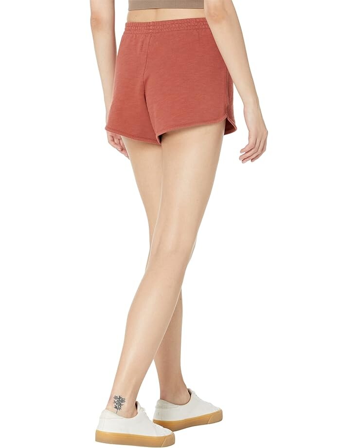 

Шорты Madewell MWL Curved-Hem Sweatshorts, цвет Weathered Brick