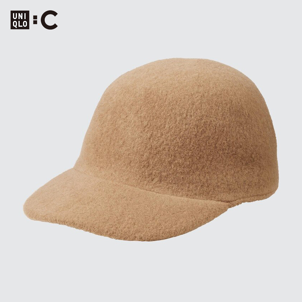 

Шапка Uniqlo шерстяная, темно-бежевый