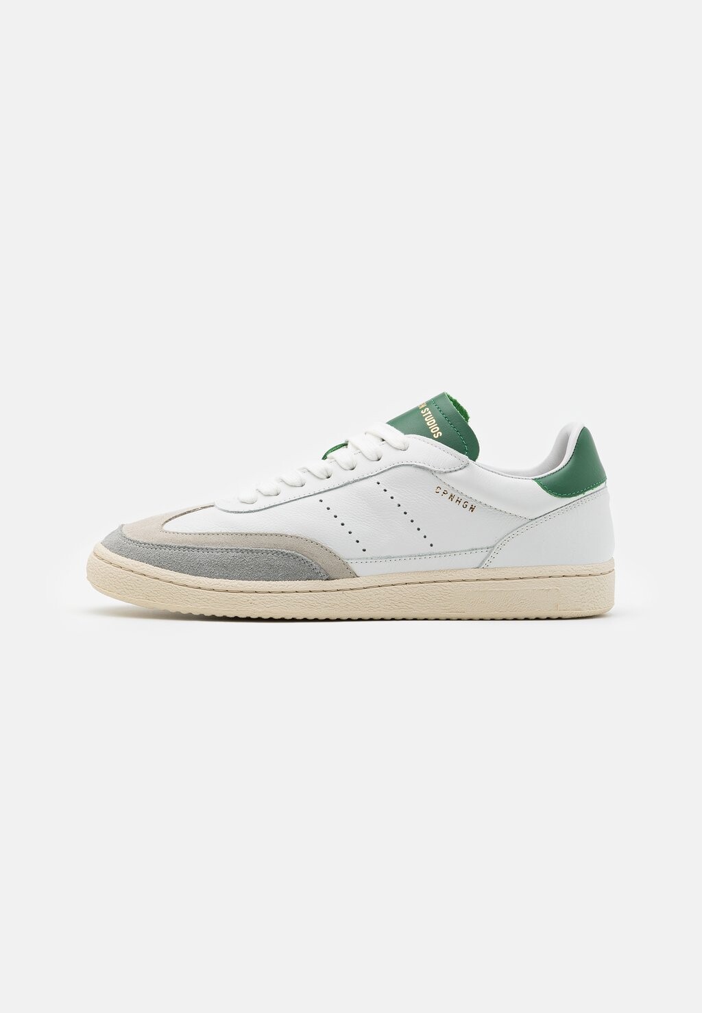 

Кроссовки низкие CPH257M Copenhagen, цвет white/green
