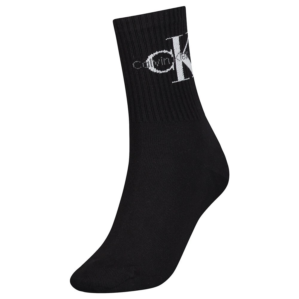

Носки Calvin Klein Rib Crew, черный
