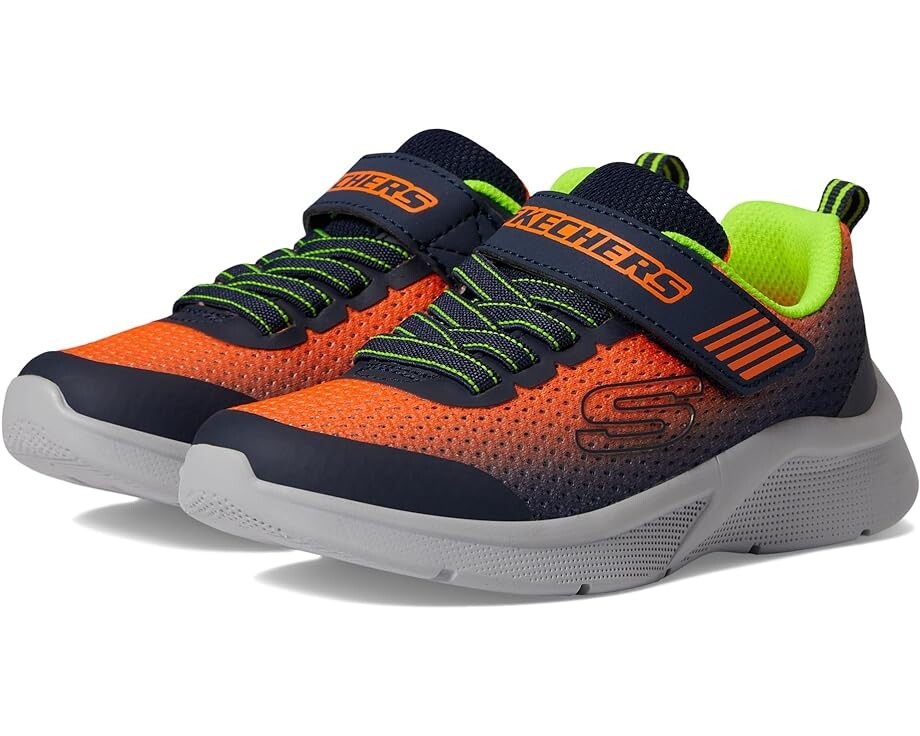 Кроссовки Skechers Microspec, цвет Orange/Navy