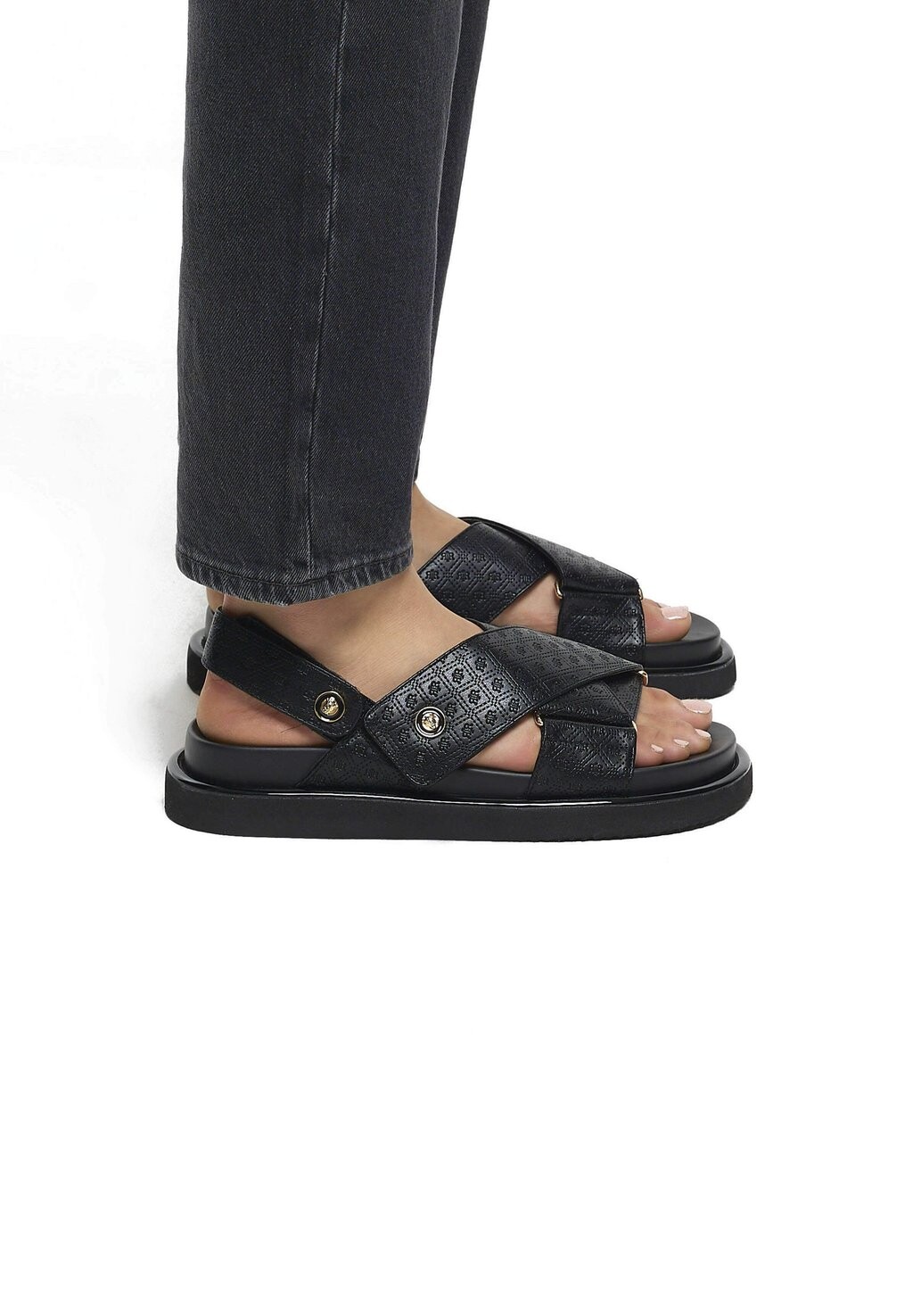 

Босоножки на платформе River Island, цвет black