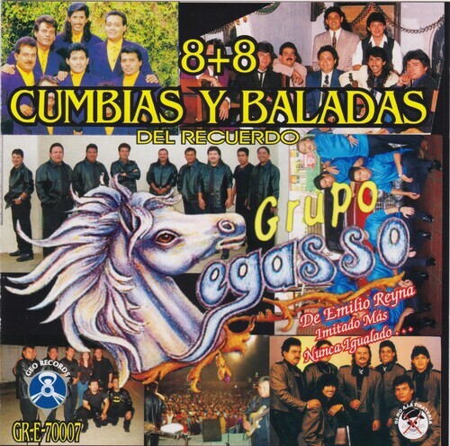

CD диск Pegasso De Emilio Reyna: 8 + 8 Cumbias y Baladas
