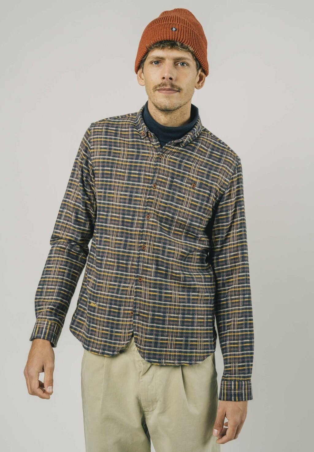 

Рубашка Bosco Regular Brava Fabrics, синий