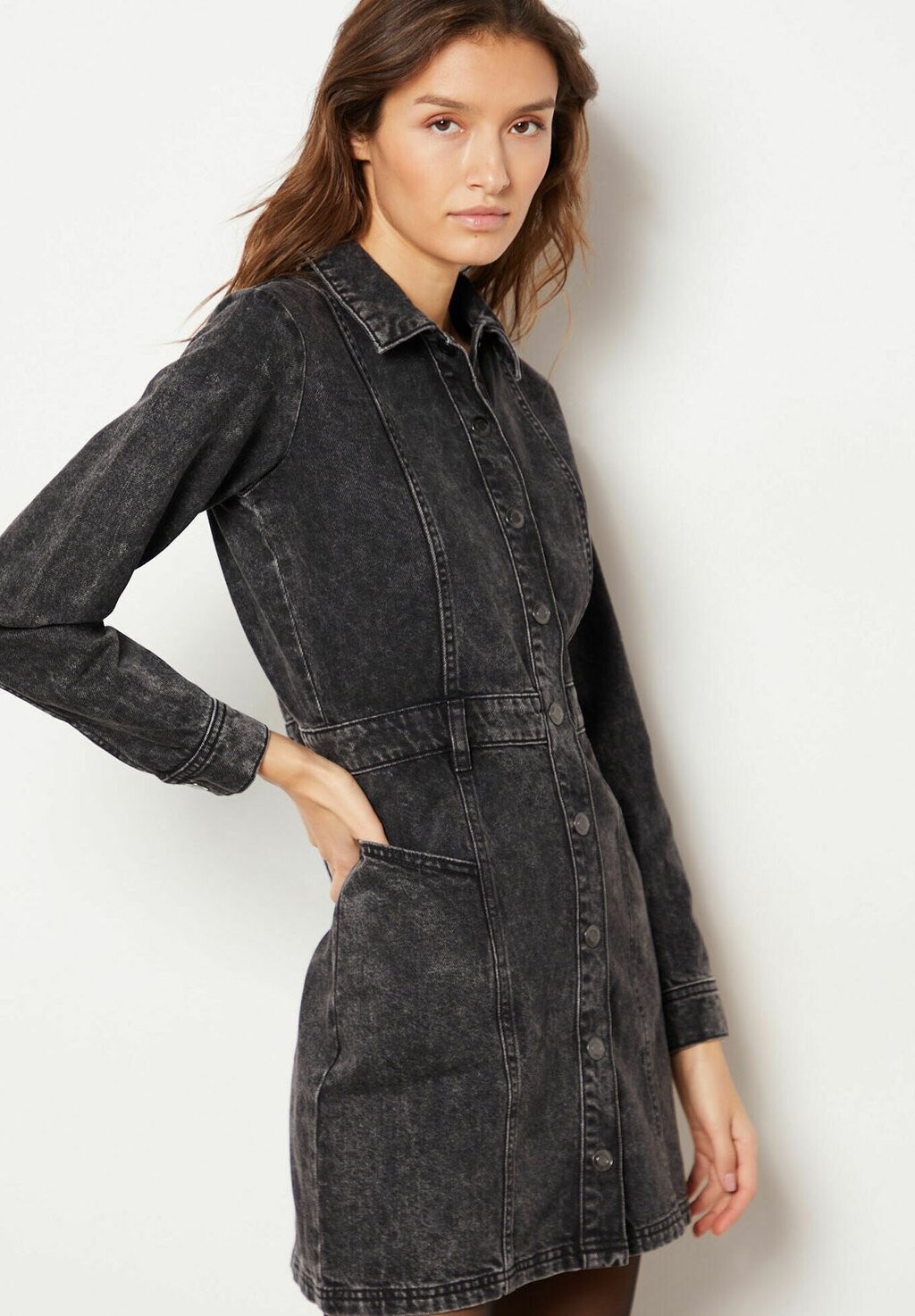 

Джинсовое платье DIVINA Etam, цвет dark grey