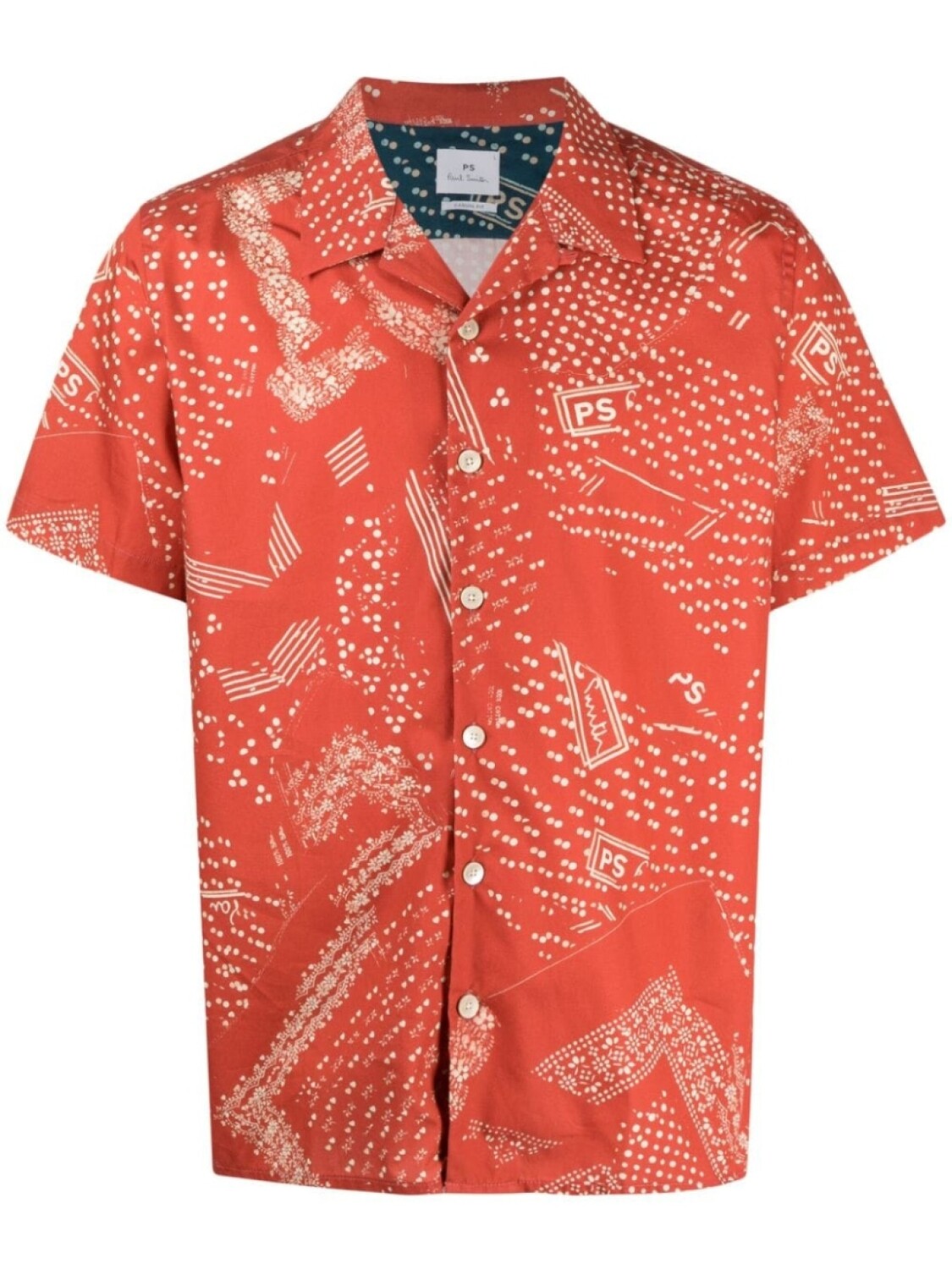 

PS Paul Smith рубашка с короткими рукавами, красный